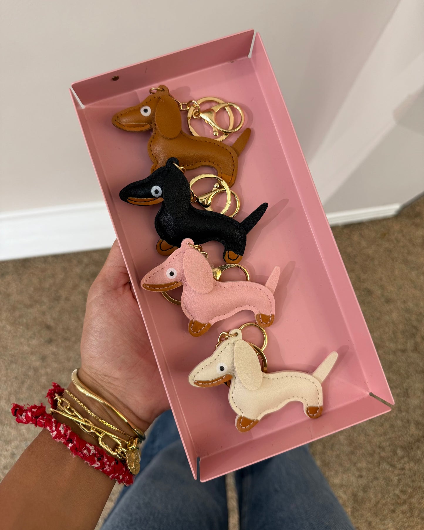 Dackel Schlüsselanhänger mini