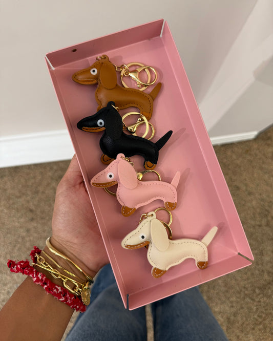 Dackel Schlüsselanhänger mini